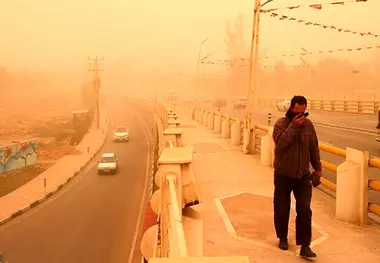 هوای کرمان و بوشهر ناسالم است