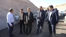 بازدید مدیرکل راه و شهرسازی استان از راه های روستایی دهستان سنگر فاروج