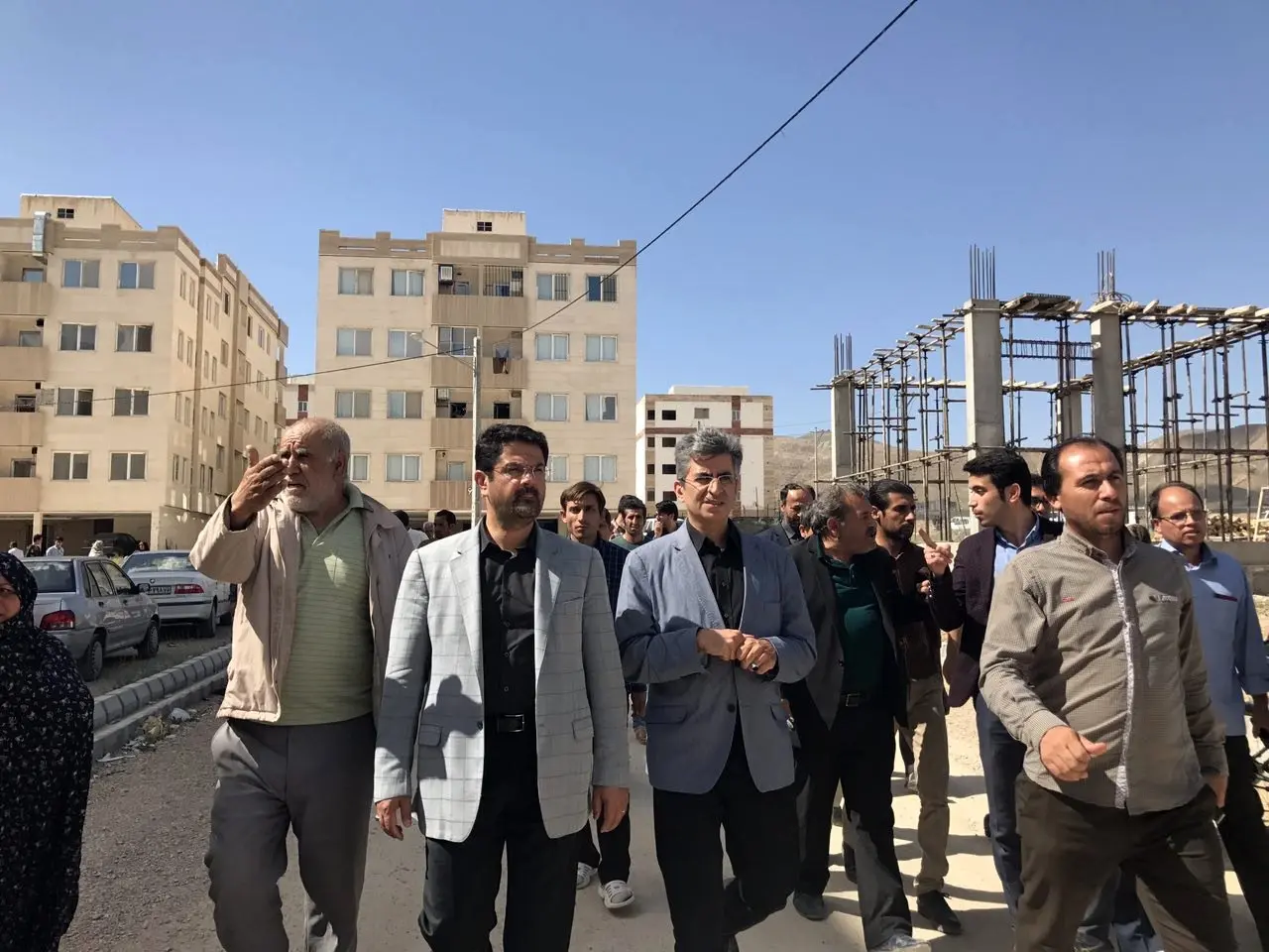 تشکیل کمیته جهت بررسی و برآورد خسارات ناشی از زلزله در مسکن مهر گلستان شهربجنورد  