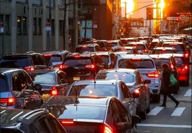 عکس| تصویری جالب از ساعت اوج ترافیک در هلند