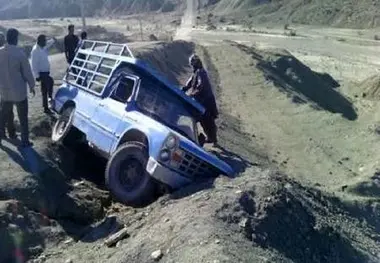 مرگ 2 دانش‌آموز بشاگردی در واژگونی  نیسان وانت سرویس مدرسه