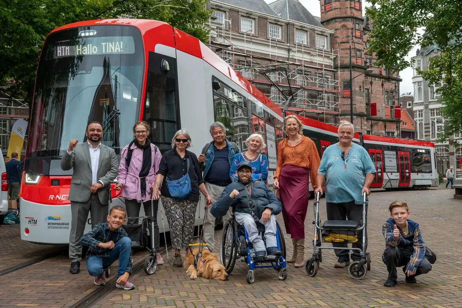 Stadler Delivers First Accessible TINA Tram to The Hague