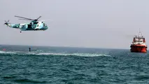 نجات جان سرنشین یک قایق در آب‌های استان بوشهر