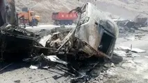 تصادف دلخراش در محور حاجی آباد-بندرعباس