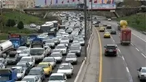 ترافیک سنگین در آزادراه های کرج–قزوین و قزوین–کرج | تردد روان در محورهای شمالی کشور