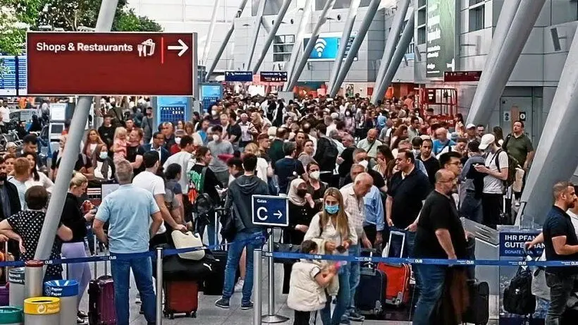 اولین فرودگاه اروپا با صف مجازی در آلمان