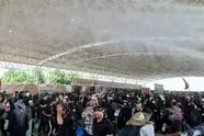 کاهش 10 درجه دمای هوا با سایبان های مجهز به سرمایش در پایانه مهران