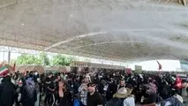 کاهش 10 درجه دمای هوا با سایبان های مجهز به سرمایش در پایانه مهران