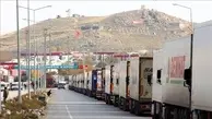 رانندگان کامیون پشت صف های طولانی 7 تا 10 روزه در مرزها + فیلم
