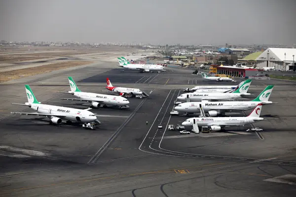 تاخیر 45 درصدی پروازهای مهرآباد در آبان ماه
