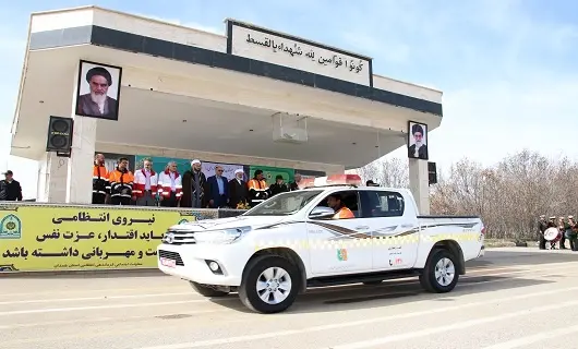  ​رزمایش افتتاحیه طرح سفرهای نوروزی در همدان 