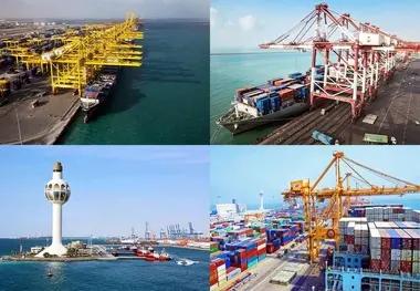 مرکز آمار ظرفیت جابجایی بار و مسافر بنادر را اعلام کرد