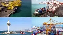 مرکز آمار ظرفیت جابجایی بار و مسافر بنادر را اعلام کرد
