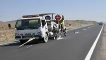 خط کشی ۳۰۰ کیلومتر از محورهای خراسان شمالی