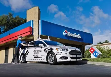 Domino's and Ford start research into self-driving vehicles for pizza delivery