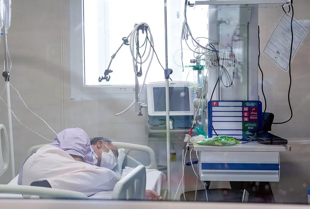 سکته مغزی ۲۵ بیمار کرونایی یک بیمارستان تهران