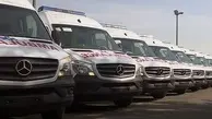 تحویل 300 آمبولانس بنز به ناوگان اورژانس