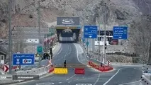 جاده چالوس یکطرفه شد
