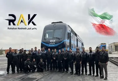 تعمیر اساسی یک دستگاه لوکوموتیو به دست توانمند متخصصان شرکت راه‌ آهن کشش