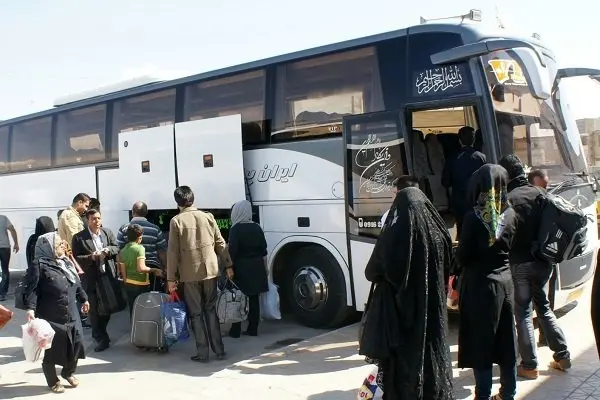 استقبال سرد مسافران نوروزی از سفر با اتوبوس + تصاویر