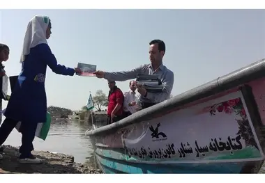  نخستین کتابخانه شناور در ایران راه‌اندازی می‌شود 
