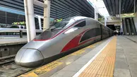 ایستگاه اعجاب انگیز قطار پر سرعت چینی