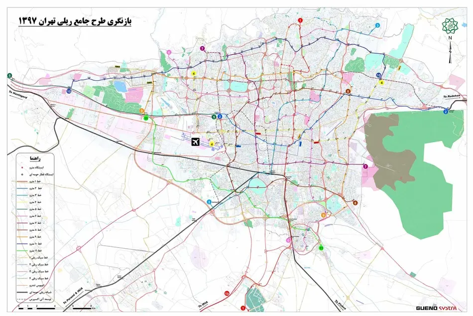 انتشار عمومی اطلاعات خطوط پیشنهادی برای توسعه متروی تهران| ۴ خط جدید مترو از کدام معابر و محله‌ها می‌گذرد؟