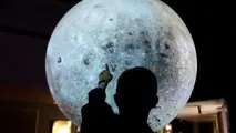 رصد رایگان ماه شب دهم قمری از آسمان نمای گنبد مینا
