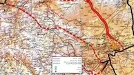 نقشه / طرح راه‌آهن محور اصفهان - ازنا به طول ۳۲۲ کیلومتر