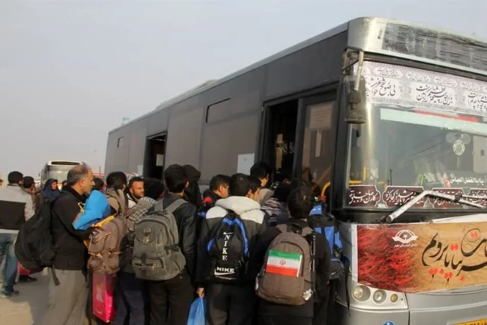 اختصاص ۴۰۰ دستگاه اتوبوس از ایران تا عراق برای زائران اربعین 