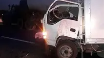 تصادف در آزادراه ساوه-همدان یک کشته به جای گذاشت