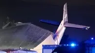 فیلم | هواپیمای لهستانی در برخورد با آشیانه حادثه آفرید