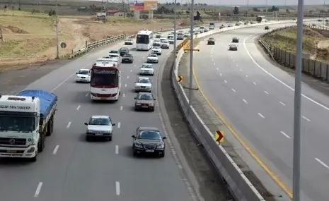 ترافیک نیمه‌سنگین در محور تهران-پردیس/تردد روان در جاده‌های تهران-شمال