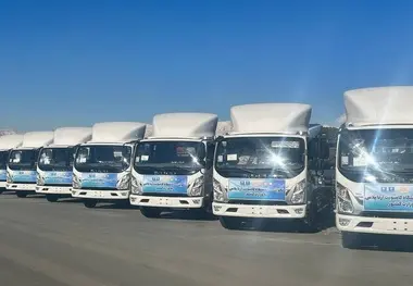 تحویل ۱۰۰۰ دستگاه کامیونت به وزارت کشور