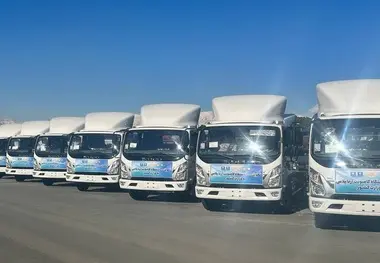 تحویل ۱۰۰۰ دستگاه کامیونت به وزارت کشور