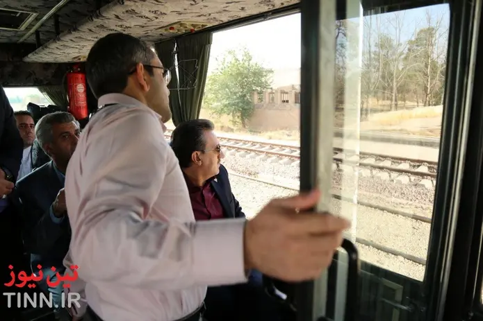 بازدید مدیر عامل راه آهن از محور ریلی تهران کرج