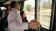 بازدید مدیر عامل را‌ آهن از محور ریلی تهران کرج