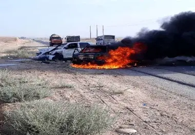 برخورد 2 خودرو در جاده شوتشر - شعیبیه یک کشته و 2 زخمی برجای گذاشت