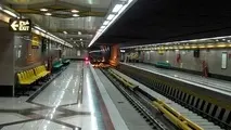 اختلال ۲۵ دقیقه ای در خط یک مترو تهران