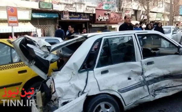تصادفات فوتی درون شهری زنجان ۱۰ درصد کاهش دارد