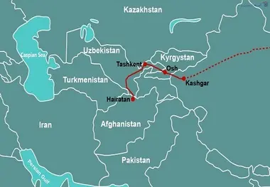 نخستین کانتینرها در مسیر کریدور جدید چین – افغانستان