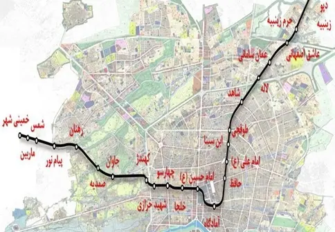 ۴ چالش‌ مهم احداث خط ۲ متروی اصفهان
