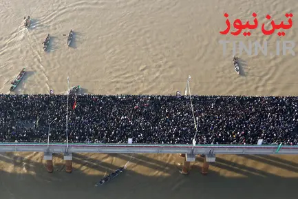 مراسم تشییع پیکر سردار سپهبد شهید حاج قاسم سلیمانی در اهواز