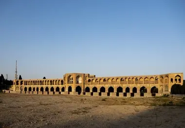 گزارش تصویری | چهره جدید از پل تاریخی خواجو اصفهان !