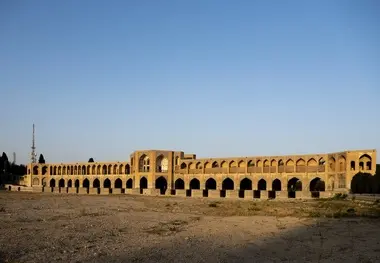 گزارش تصویری | چهره جدید از پل تاریخی خواجو اصفهان !