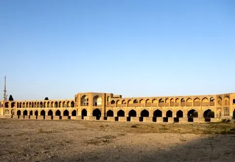 گزارش تصویری | چهره جدید از پل تاریخی خواجو اصفهان !