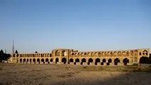 گزارش تصویری | چهره جدید از پل تاریخی خواجو اصفهان !