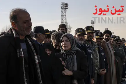 ورود پیکر خلبان شهید رحمانی به تهران