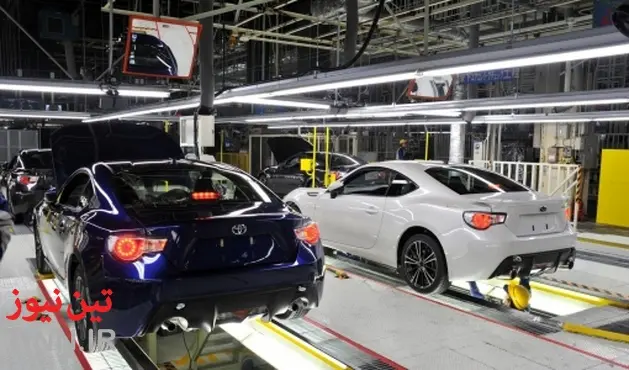 تولید خودروهای تویوتا ازسرگرفته شد