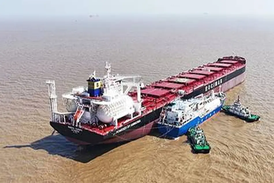 First Commercial Ship-to-Ship Green Ammonia Bunkered in China